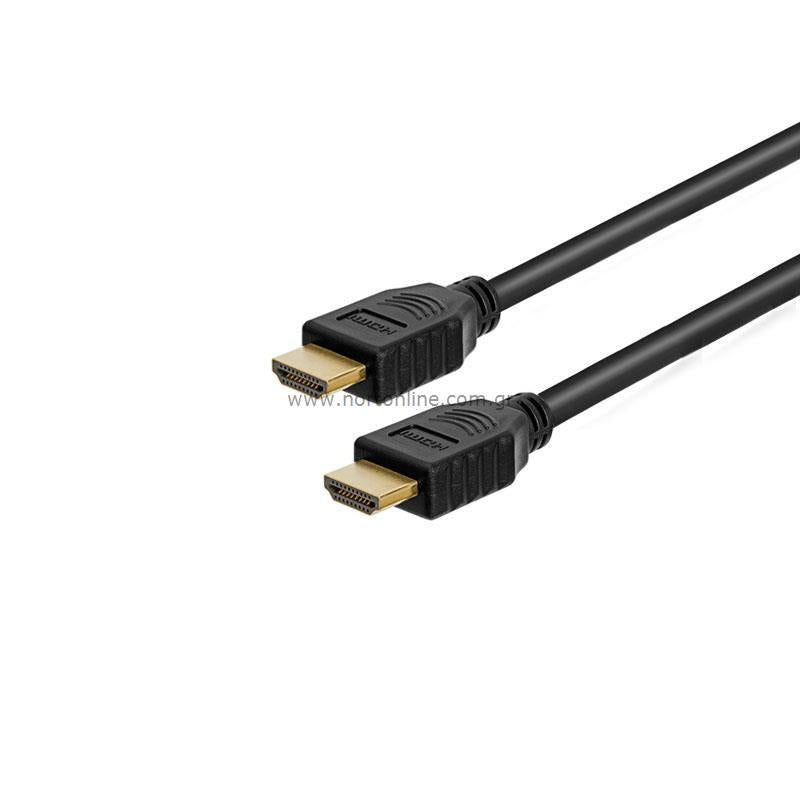 Καλώδιο HDMI Standard Full HD 1080 5m (with Ethernet) (Ασυσκεύαστο)