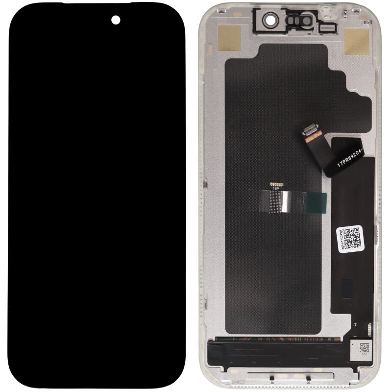 Οθόνη με Touch Screen Hard Oled Apple iPhone 17 Pro Μαύρο (OEM)