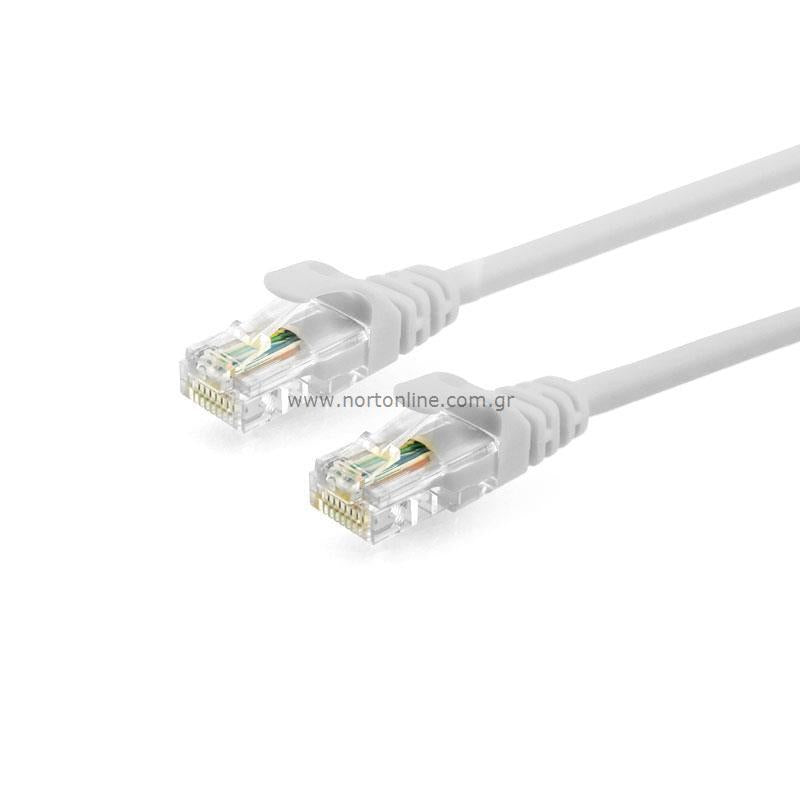 Καλώδιο Δικτύου UTP Cable CAT5e 1m Smoke (Ασυσκεύαστο)