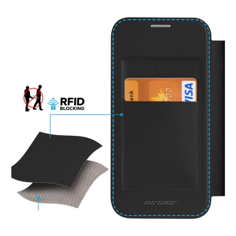 Θήκη Flip Dux Ducis Apple iPhone 15 Plus Wallet Skin X Pro Μαύρο
