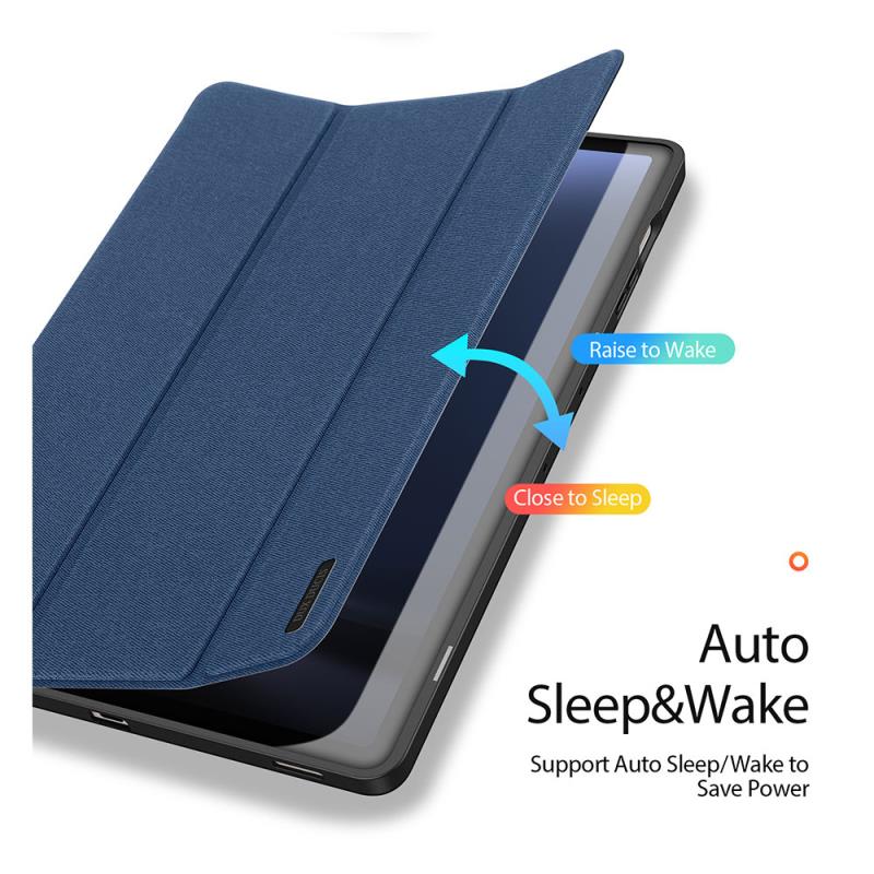 Θήκη TPU Flip Shock Proof Dux Ducis Domo Samsung Galaxy Tab S9 FE Plus 12.4" Wi-Fi/ 5G Μαύρο
