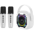 Φορητό Ηχείο Bluetooth Blavec WS-08 Karaoke Idol με 2 Μικρόφωνα 8W Λευκό