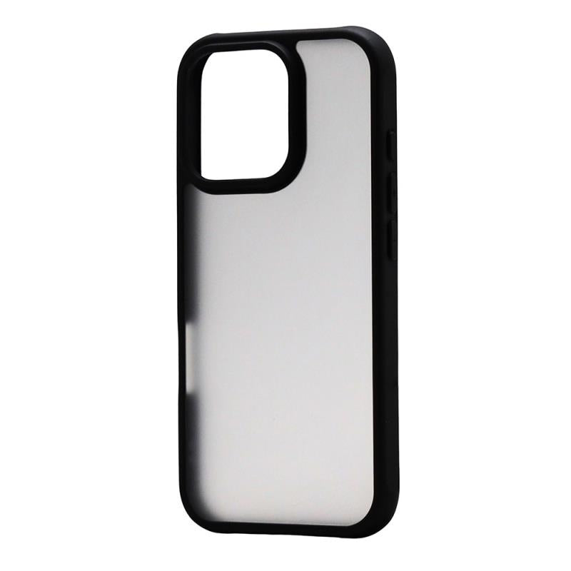 Θήκη TPU & PC inos Apple iPhone 16 Pro Flame Μαύρο