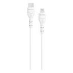 Καλώδιο Σύνδεσης USB 2.0 Devia EC150 USB C σε Lightning PD 27W 1m Kintone Eco-Friendly Λευκό