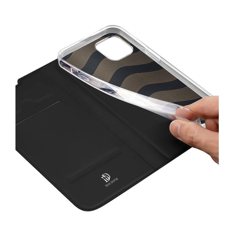 Θήκη Flip Dux Ducis Apple iPhone 15 Pro Skin Pro Μαύρο