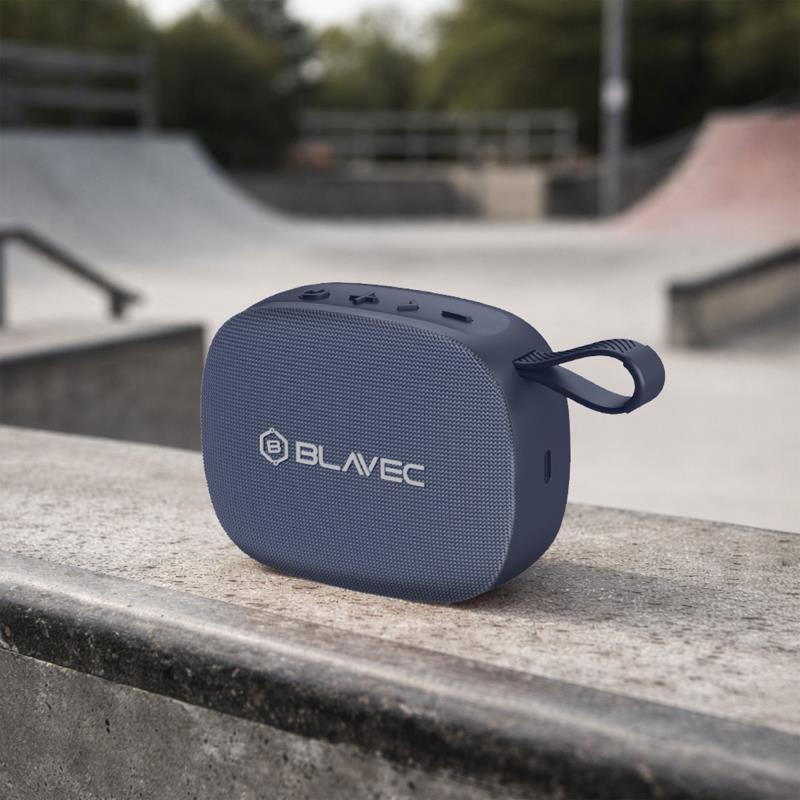 Φορητό Ηχείο Bluetooth Blavec WS-06 Go Play TWS 6W Σκούρο Μπλε