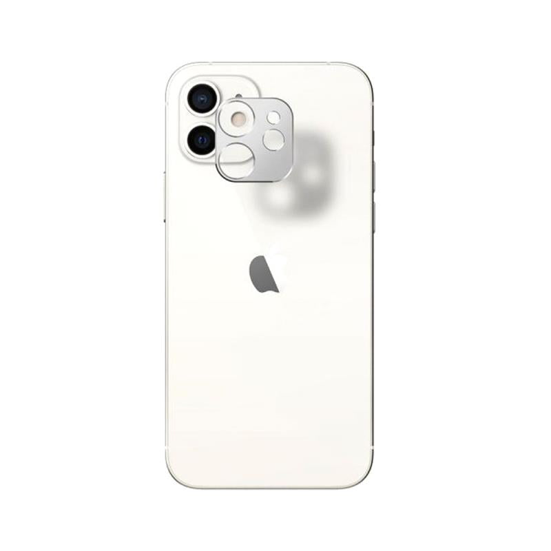 Tempered Glass Full Face Ringke Styling για Τζαμάκι Κάμερας Apple iPhone 12 mini Ασημί (1 τεμ)