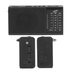 Φορητό Ραδιόφωνο LTC Rega με AM/FM, USB, microSD, AUX & Mini LED Φακό Μαύρο