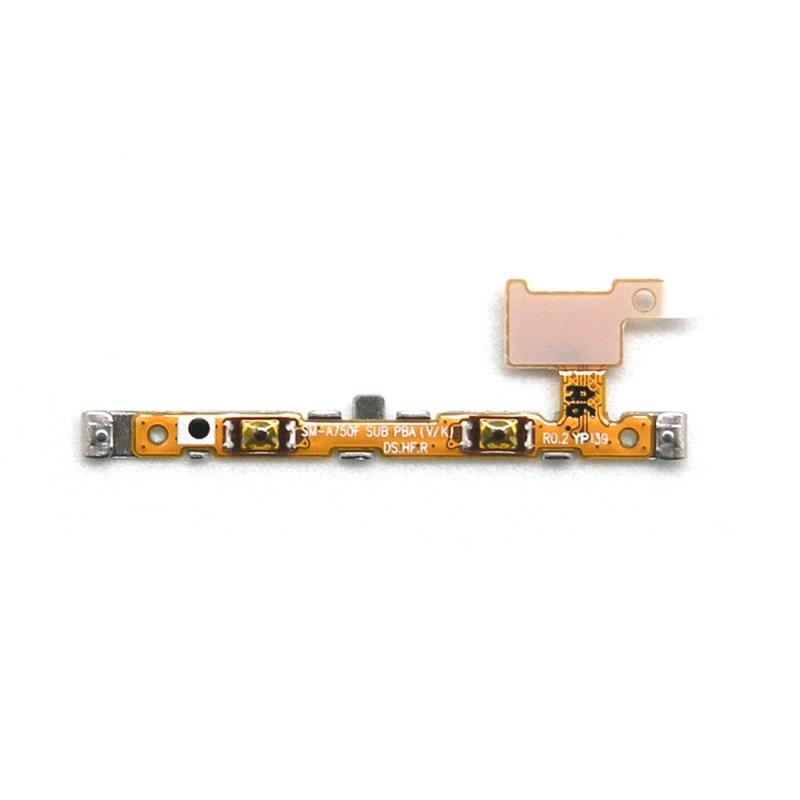 Samsung A750F Galaxy A7 (2018) Flat Cable with Side Buttons (Original)