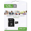 Κάρτα μνήμης Micro SDXC C10 UHS-I PNY Performance Plus 80MB/s 128Gb + 1 ADP