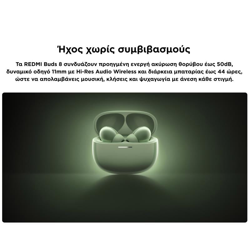 True Wireless Ακουστικά Bluetooth Xiaomi Redmi Buds 8 Λευκό