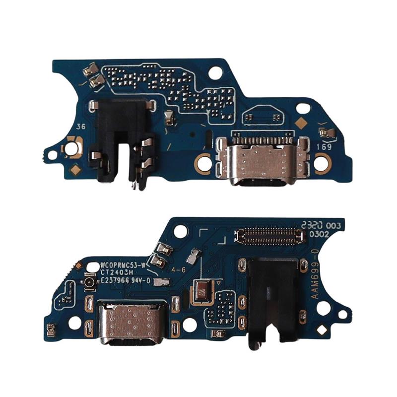 Πλακέτα Realme C53 με Επαφή Φόρτισης & Μικρόφωνο (OEM)