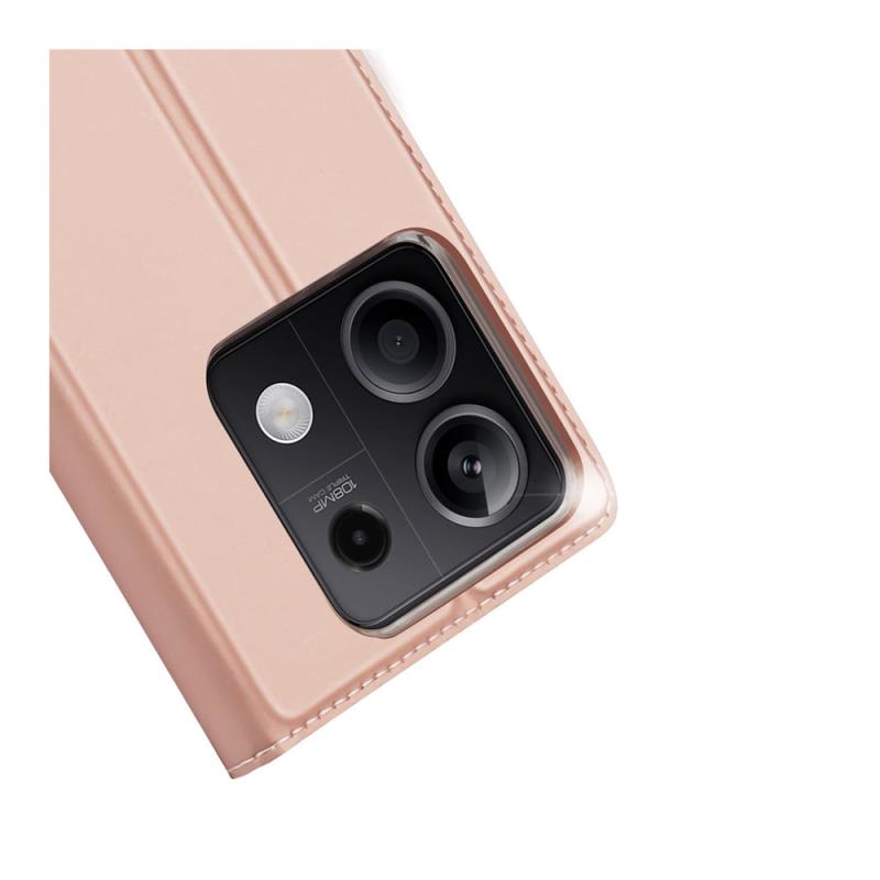 Θήκη Flip Dux Ducis Xiaomi Redmi Note 13 5G Skin Pro Ροζ