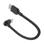 Καλώδιο Σύνδεσης USB 2.0 Xiaomi BHR08W0GL Braided USB C σε USB C 60W 3A 0.1m Σκούρο Γκρι