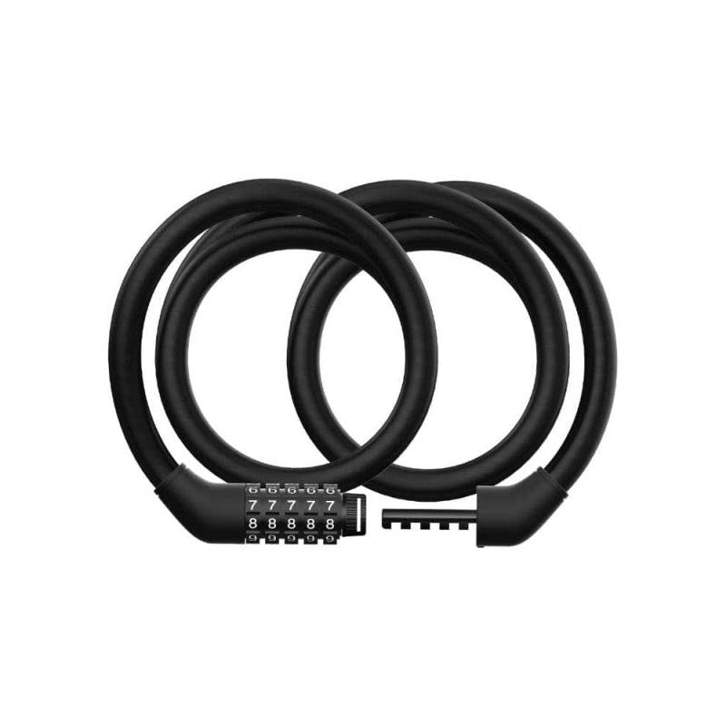 Λουκέτο Xiaomi for Electric Scooter BHR6751GL με Συνδυασμό 1.2m Μαύρο