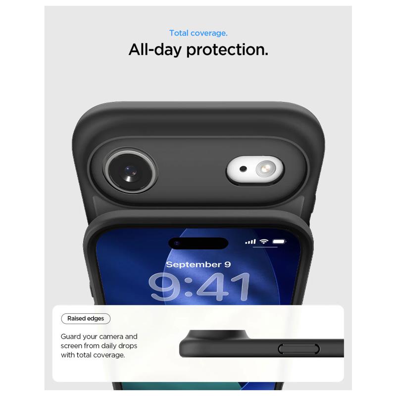 Θήκη TPU & PC Spigen Ultra Hybrid Mag Magsafe Apple iPhone Air Frost Μαύρο