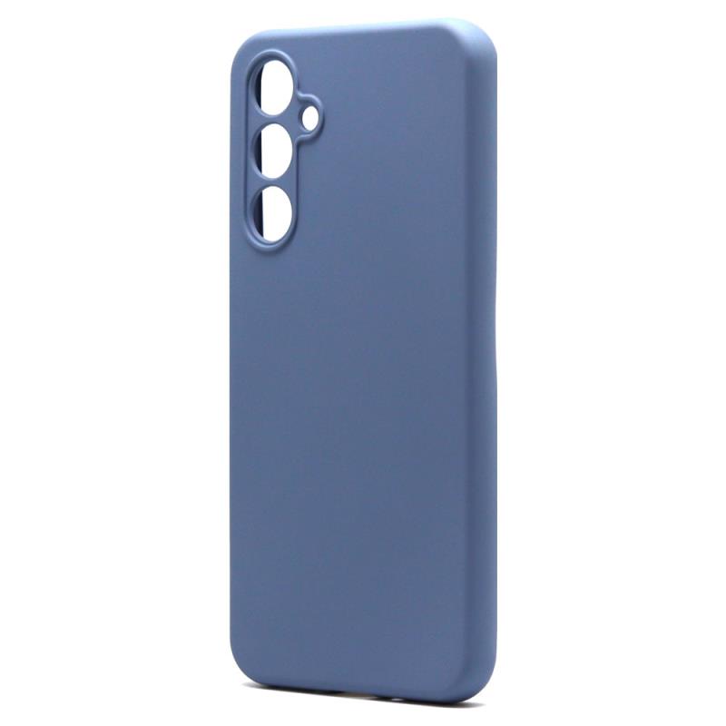 Θήκη Liquid Silicon inos Samsung A546 Galaxy A54 5G L-Cover Γκρι-Μπλε