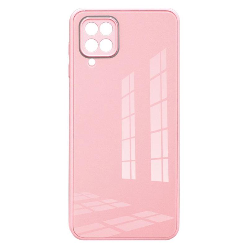 Θήκη TPU & Glass inos Samsung A125 Galaxy A12/ A127 Galaxy A12 Nacho/ M127 Galaxy M12 CamGuard Ροζ