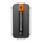 Tempered Glass Full Face Spigen Glas.tR EZ-FIT Apple iPhone 15 Pro Max Μαύρο