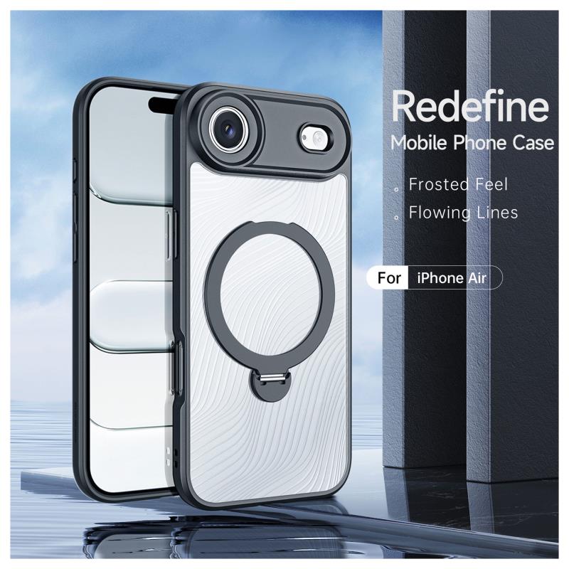 Θήκη TPU & PC Dux Ducis Aimo Magnetic MagSafe με Stand Apple iPhone Air Μαύρο