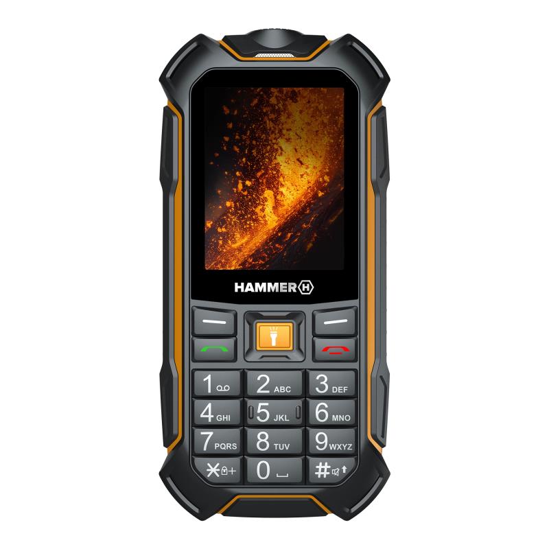 Κινητό Τηλέφωνο Hammer Boost 2 LTE (Dual SIM) Μαύρο