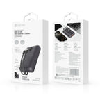 Φορτιστής Ανάγκης Devia EP208 Mini 22.5W 20000mAh με 2 Ενσωματωμένα Καλώδια Ultra4 Γκρι
