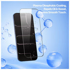 Tempered Glass 2.5D Dux Ducis Apple iPhone Air με Dust-free Auto Alignment Kit Roga Μαύρο (1 τεμ.)