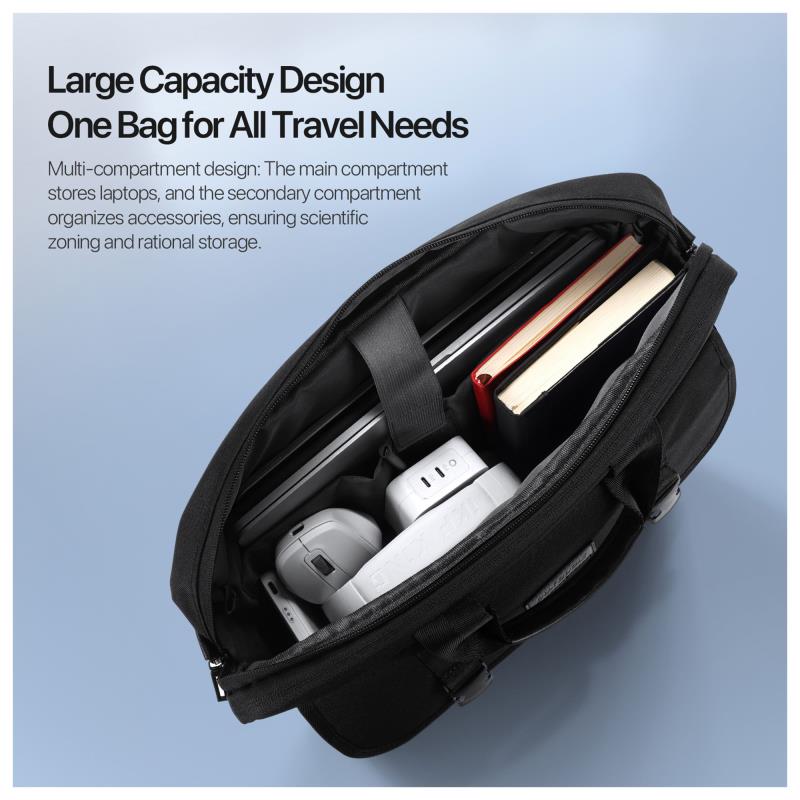Θήκη Laptop Ώμου Dux Ducis Edge για Laptop/ Macbook/ Notebook/ Tablet 14.0"-15.4" Large Capacity Μαύρο