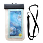 Waterproof Θήκη inos για Smartphones έως 6.9" Διάφανο-Μαύρο