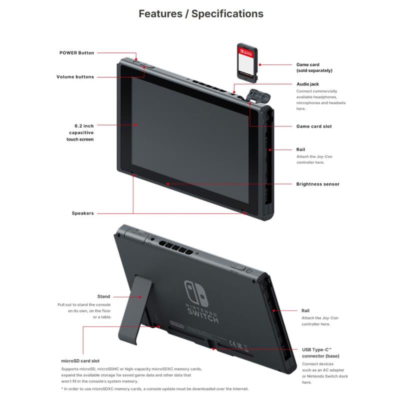 Nintendo Switch OLED Neon Μπλε-Κόκκινο
