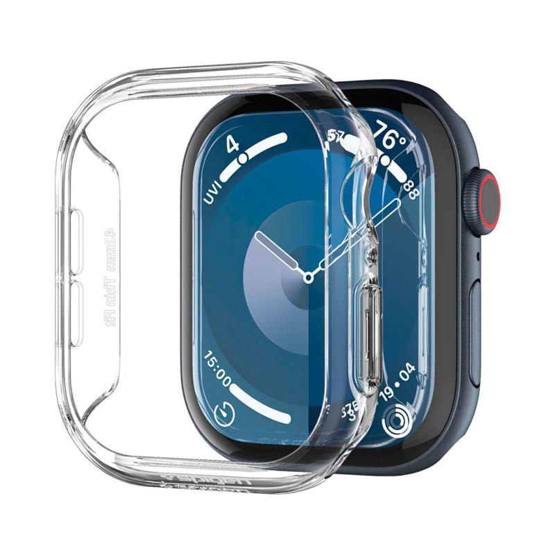 Θήκη PC Spigen Thin Fit Apple Watch 10/ 11 42mm Διάφανο