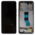 Οθόνη με Touch Screen & Μεσαίο Πλαίσιο Xiaomi Redmi Note 14 5G Μαύρο (Original)