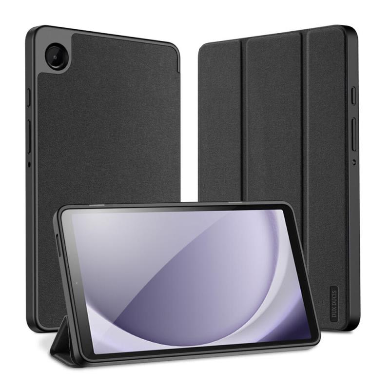 Θήκη TPU Flip Shock Proof Dux Ducis Domo Samsung Galaxy Tab A9 8.7" Wi-Fi/ 4G & A11 8.7" Wi-Fi Μαύρο