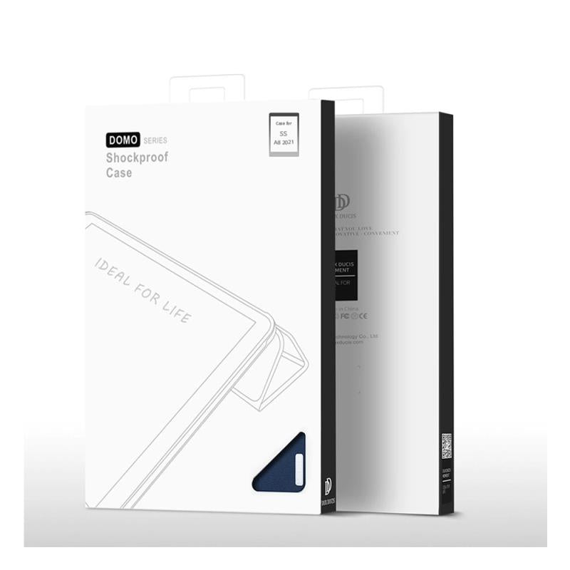 Θήκη TPU Flip Shock Proof Dux Ducis Domo Samsung Galaxy Tab A8 10.5" (2021) Wi-Fi/ 4G Μαύρο