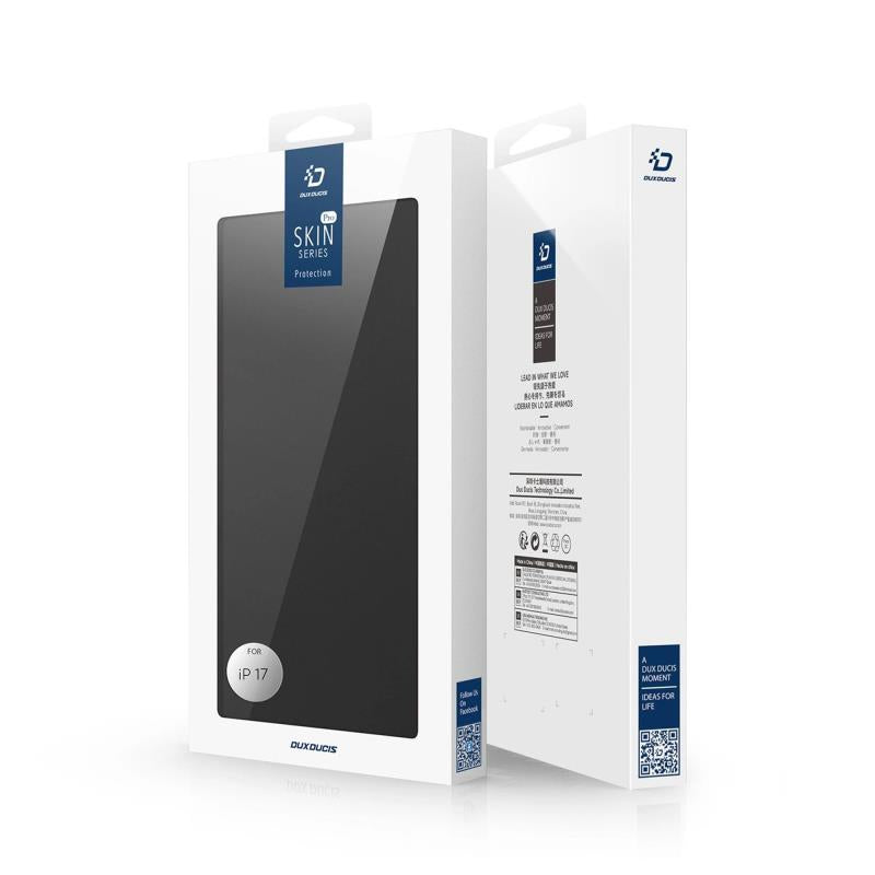 Θήκη Flip Dux Ducis Apple iPhone 17 Skin Pro Μαύρο