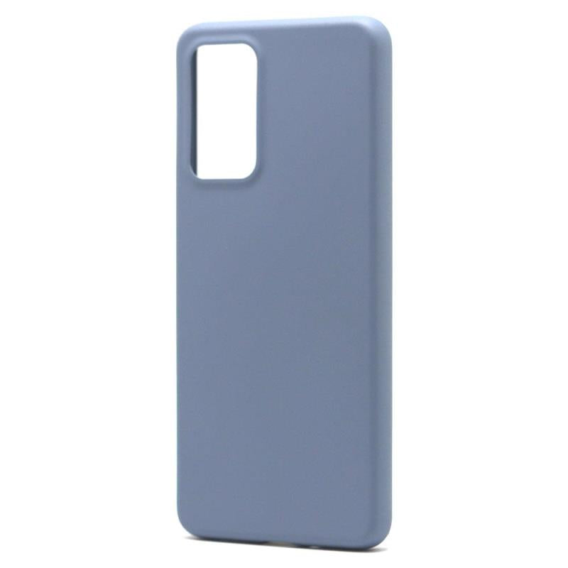Θήκη Liquid Silicon inos Samsung A336 Galaxy A33 5G L-Cover Γκρι-Μπλε