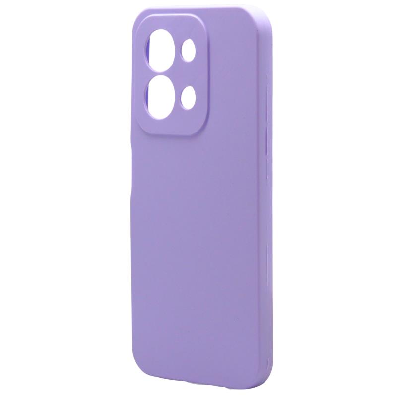 Θήκη Liquid Silicon inos Xiaomi Poco C85/ Redmi 15C 4G/ Redmi 15C 5G Velvet Βιολετί