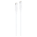 Καλώδιο Σύνδεσης USB 2.0 Foneng XS07 USB C σε USB C 60W 1.2m Λευκό
