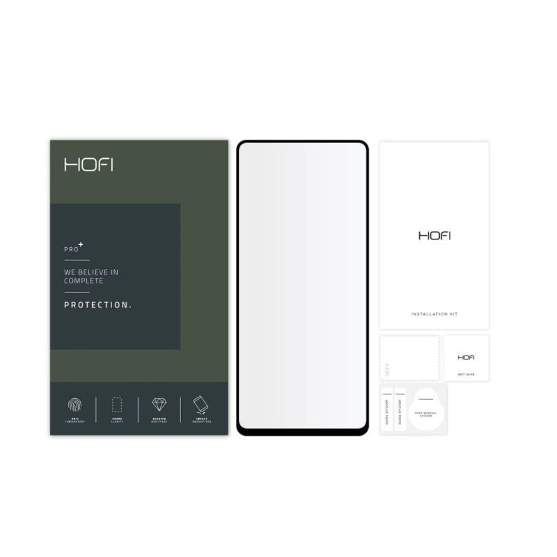 Tempered Glass Full Face Hofi Pro+ Samsung M536 Galaxy M53 5G Μαύρο (1 τεμ.)