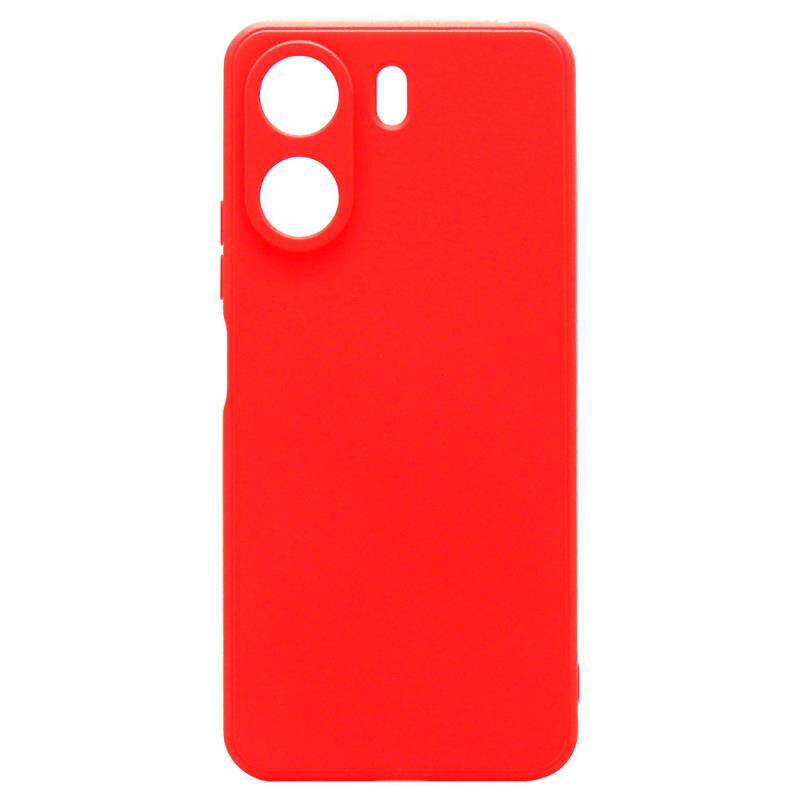 Θήκη Soft TPU inos Xiaomi Poco C65/ Redmi 13C S-Cover Κόκκινο