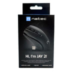 Ασύρματο Ποντίκι Natec Jay 2 NMY-1799 Μαύρο