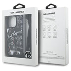 Θήκη Δερμάτινη Karl Lagerfeld Magsafe Apple iPhone 16 Pro Max Saffiano Crossbody Μαύρο