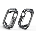 Θήκη TPU & PC Devia Sport Apple Watch 7/ 8/ 9 45mm Shock Proof Φιμέ Μαύρο