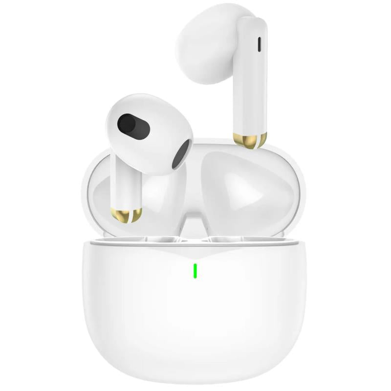 True Wireless Ακουστικά Bluetooth Foneng BL126 ENC Λευκό
