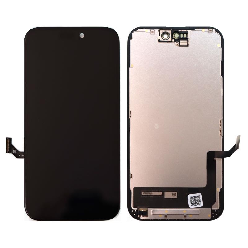 Οθόνη με Touch Screen Soft Oled Apple iPhone 15 Μαύρο (OEM)