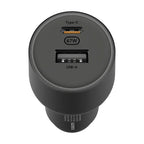 Φορτιστής Αυτοκινήτου Xiaomi Mi με Διπλή Έξοδο USB A & USB C GaN 67W Μαύρο