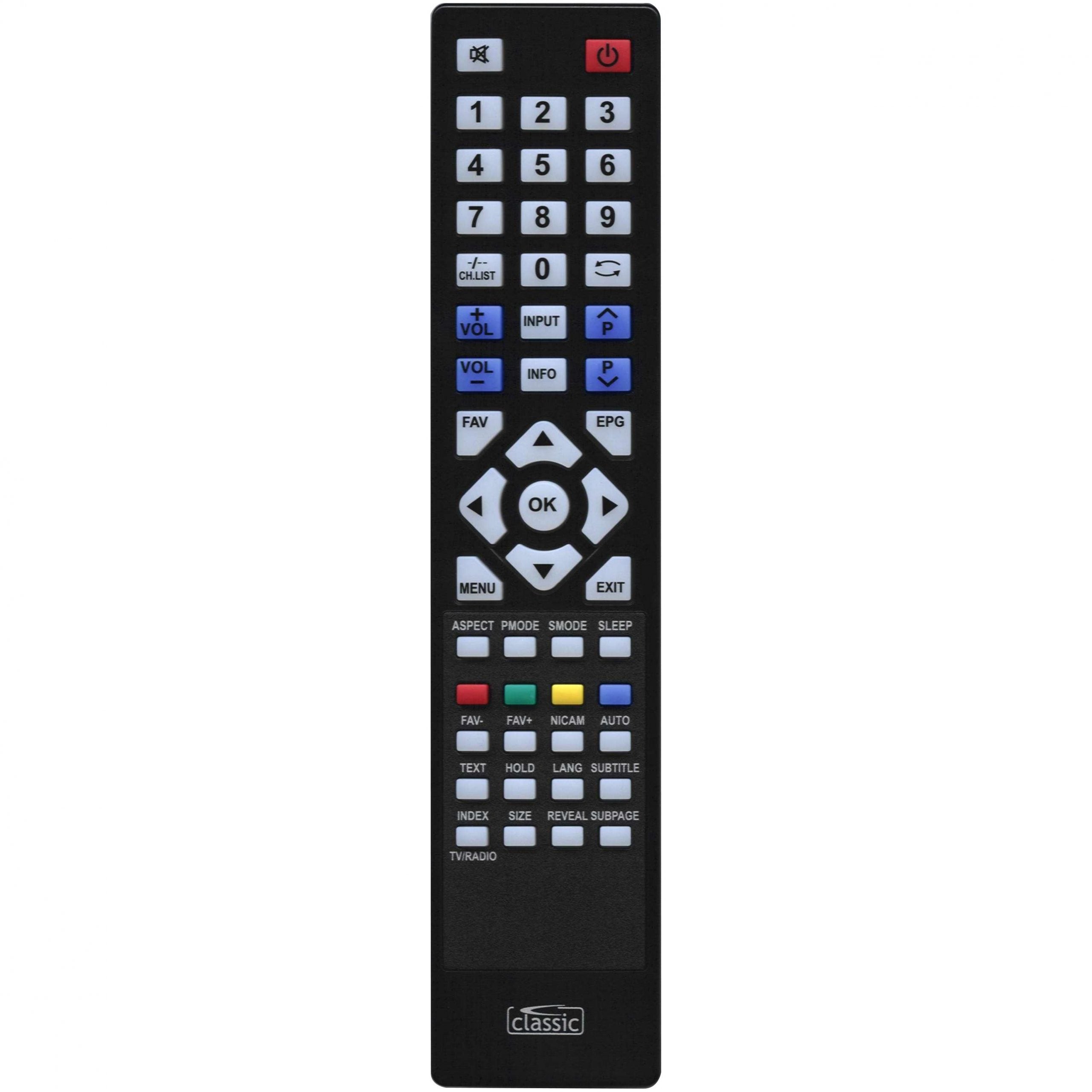 Classic τηλεχειριστήριο IRC87043 για Goodmans LCD-TV