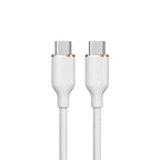 Καλώδιο Σύνδεσης USB 2.0 Devia EC632 USB C σε USB C PD 60W 1.2m Jelly Λευκό