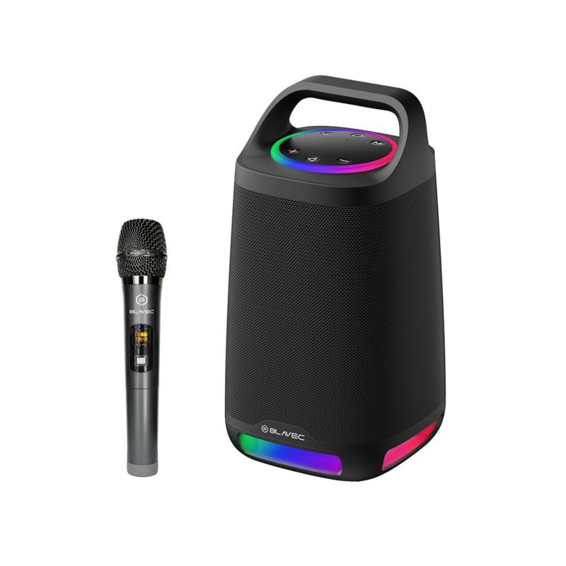 Φορητό Ηχείο Bluetooth Blavec WS-01 Karaoke TWS BT 5.3 USB AUX 4500mAh 160W Μαύρο