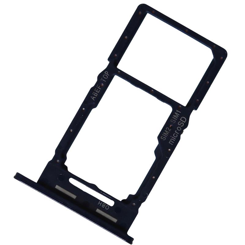 Βάση Κάρτας Sim SD Samsung A256B Galaxy A25 5G Μαύρο (Original)